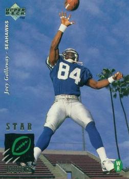 Joey Galloway Seattle Seahawks 1995 Upper Deck NFL Star Rookie #8